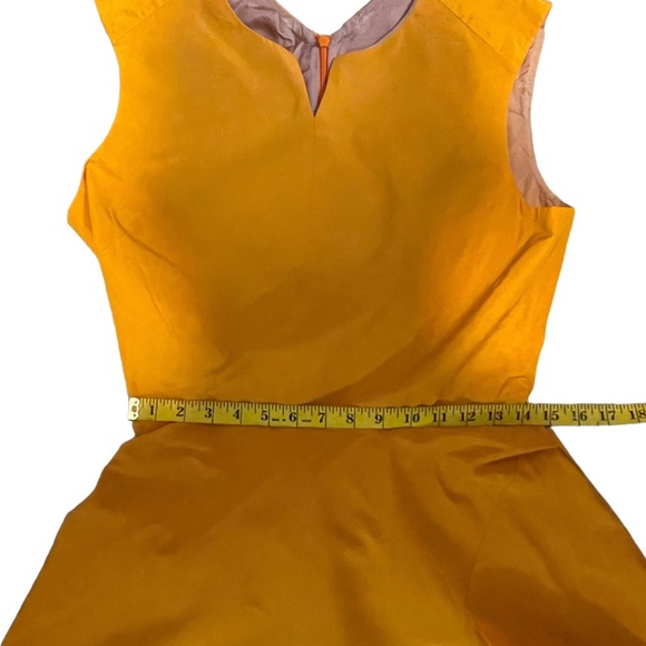 Jil sander Orange Flare Dress size 44/US:XL - Picture 8 of 13